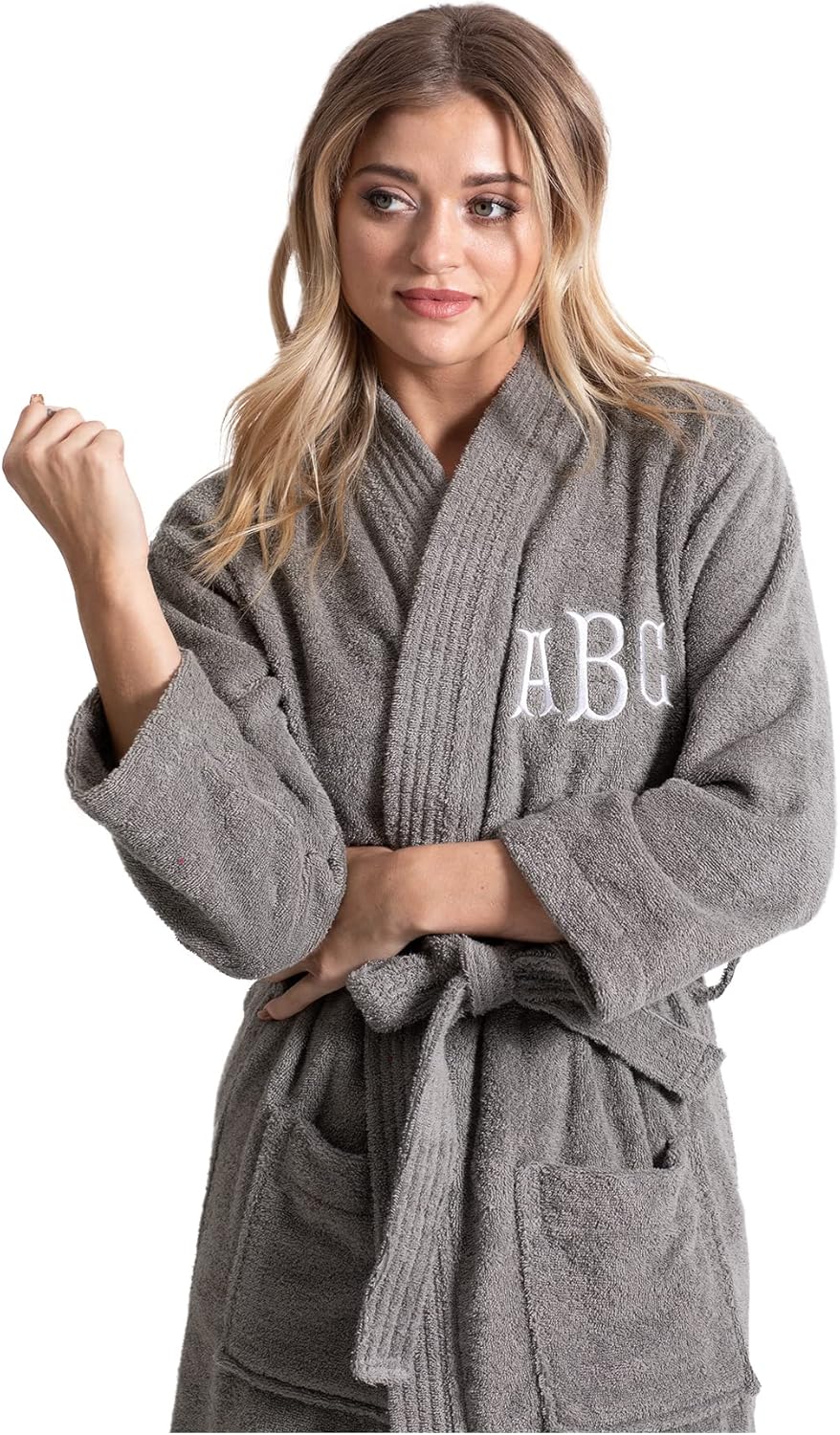 Soft & Absorbent Towel Robe for Women - 100% Cotton Comfort