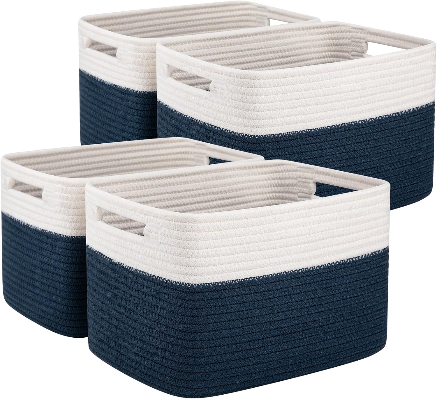 OIAHOMY Storage Baskets for Organizing Toys, Towels, Books