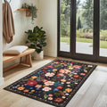 Area Rugs 3x5 for Living Room Soft Faux Fur Vintage Boho Design