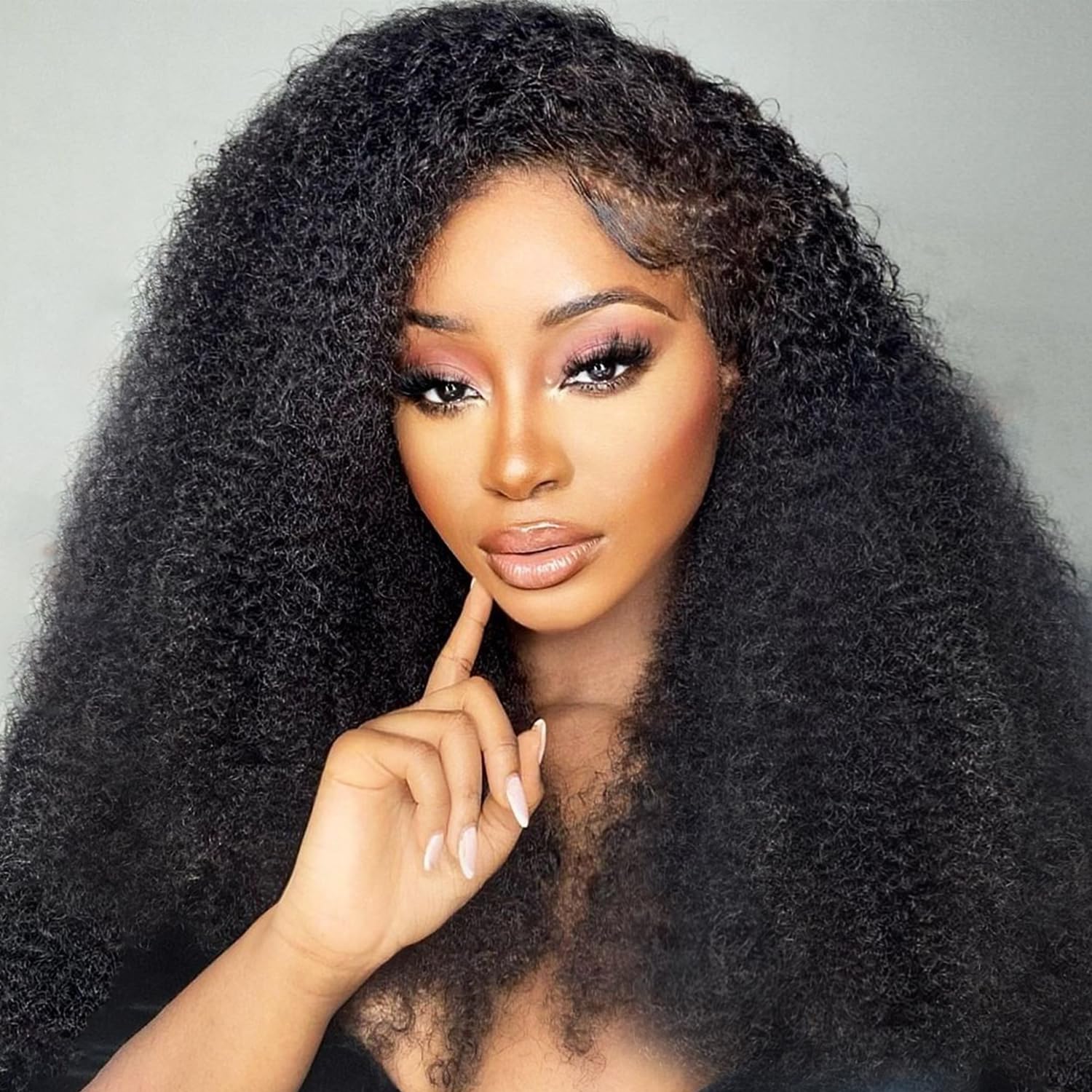 CanaryFly Afro Kinky Curly Half Wigs for Effortless Style