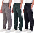 Boys' Tricot Open Bottom Fleece-Lined Sweatpants - Warm (Style DCM8)