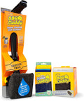 Scrub Daddy BBQ Grill Cleaner Kit - Bristle Free Grill Brush