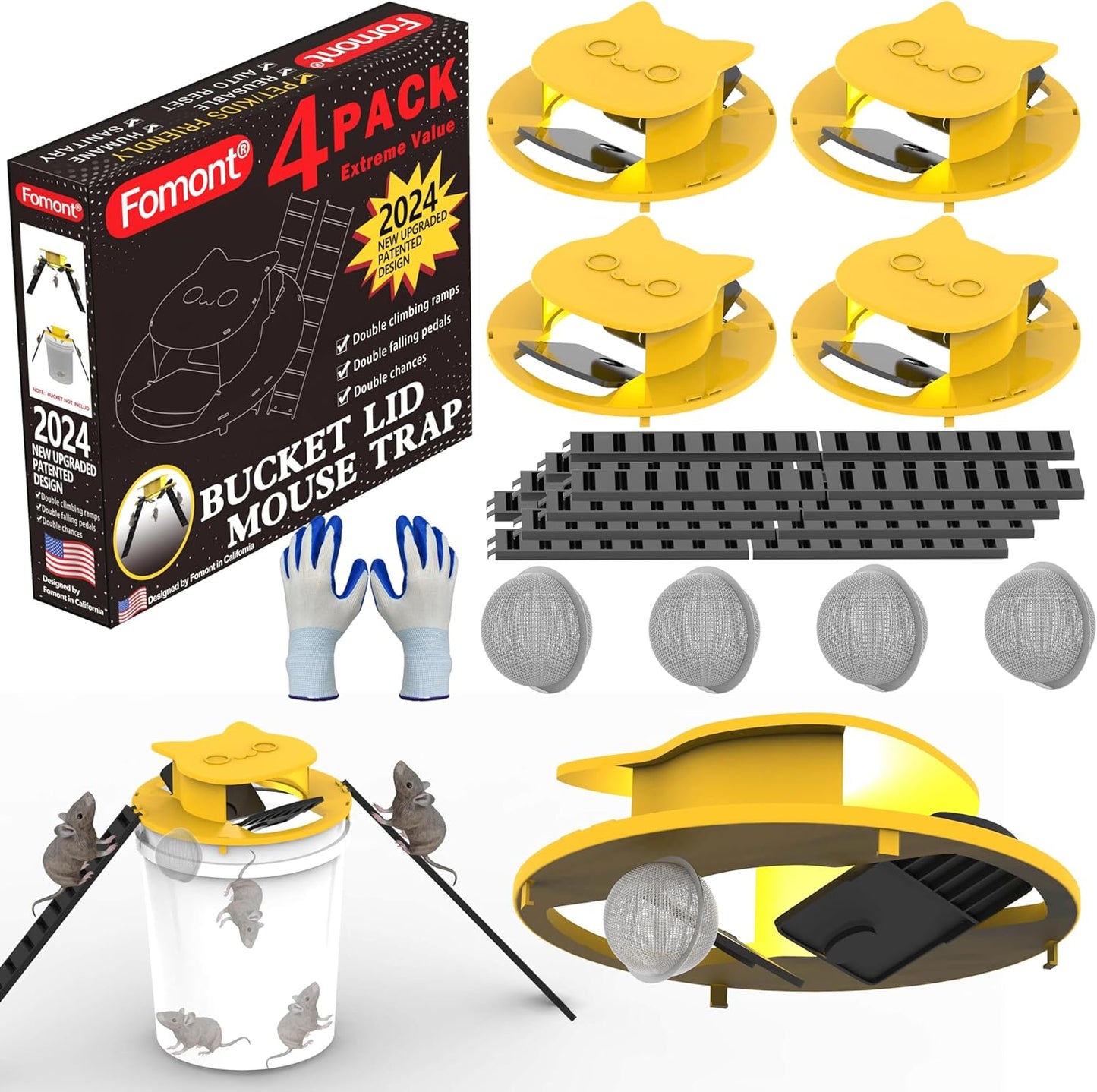 Upgrade Your Pest Control with Fomont's Auto-Reset Rat Trap