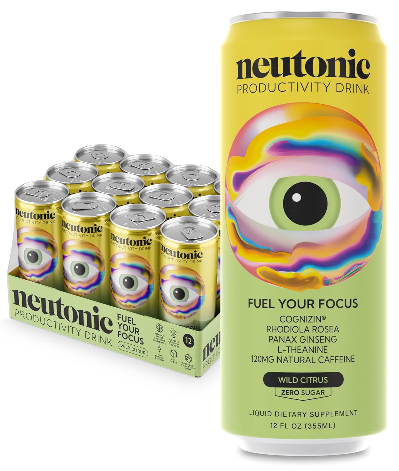 Neutonic Nootropic Energy Drink for Enhanced Focus and Clarity