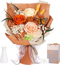Preserved Flowers Bouquet with Butterfly - Eternal Roses Gift