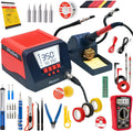 Soldering Iron Station Kit 90 W Wide Digital Display - Complete Repair