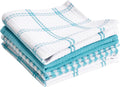 Waffle Dish Cloths 4-Pack - 100% Cotton Highly Absorbent Breeze