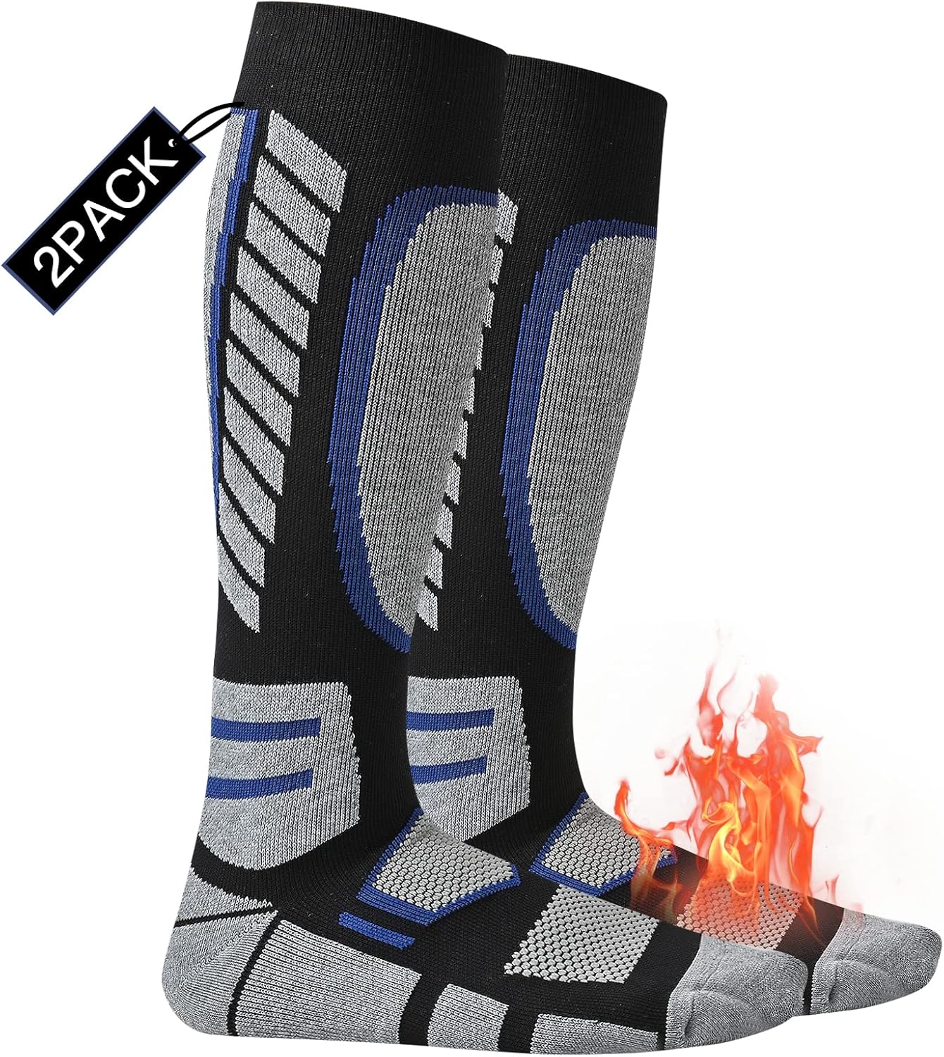 Compression Ski Socks - Stay Warm & Cozy!