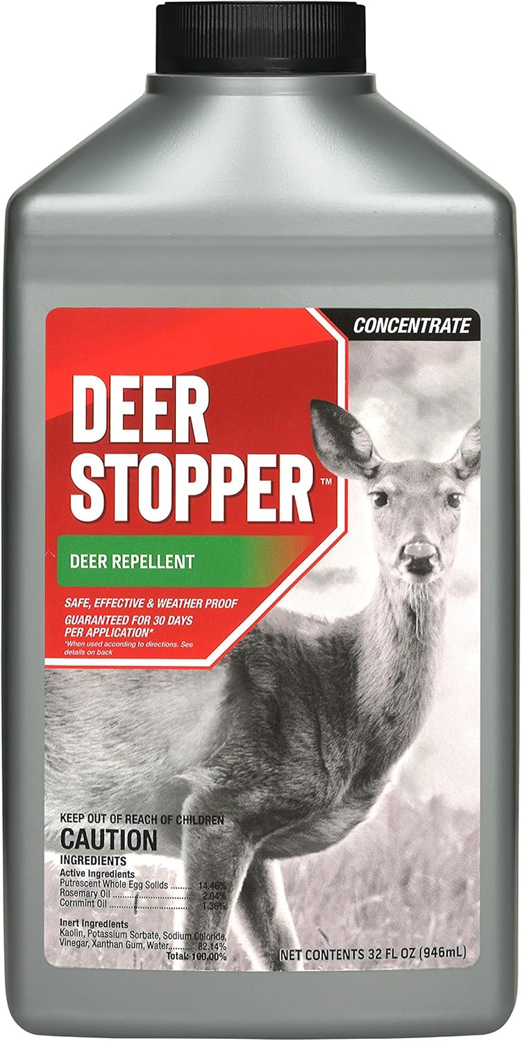 Deer Stopper Quart Concentrate - All Natural and Effective Formula