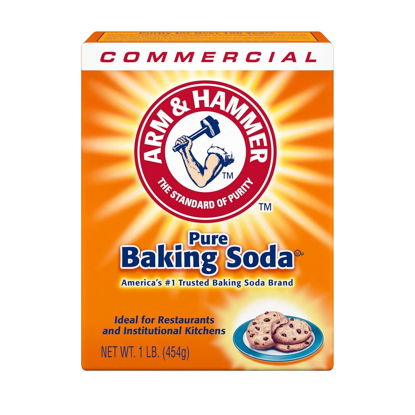 Arm & Hammer Baking Soda 16 oz - Pack of 24, All-Purpose Cleaning Power