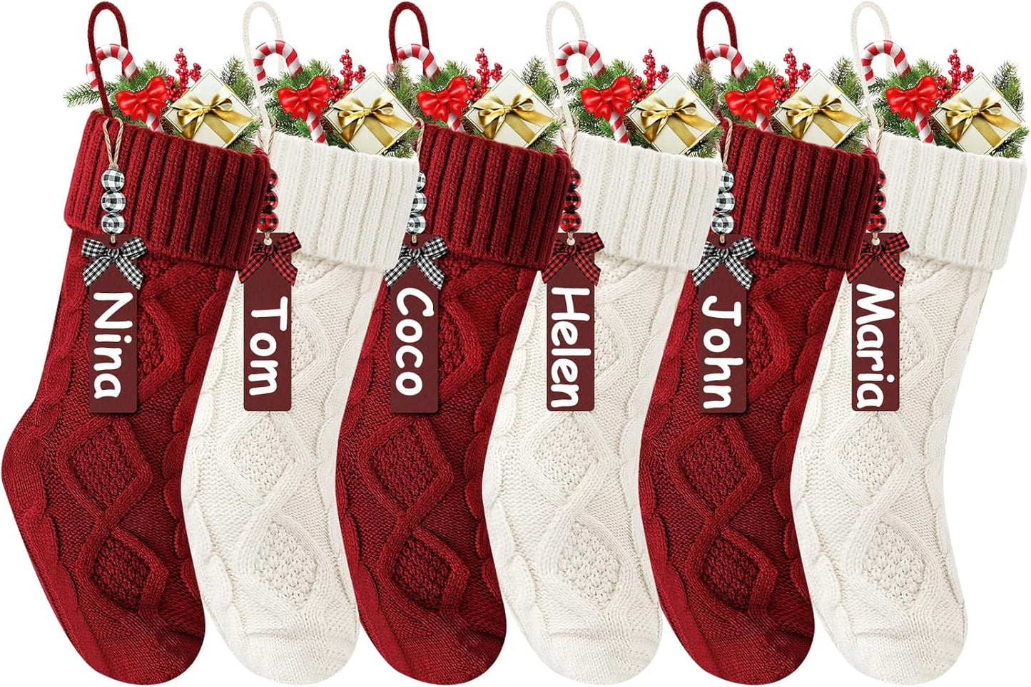 Christmas Stockings 18 Inches for Festive Home Decoration