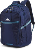 High Sierra Travel Bag Backpack, Navy/Graphite Blue - Organized 32L