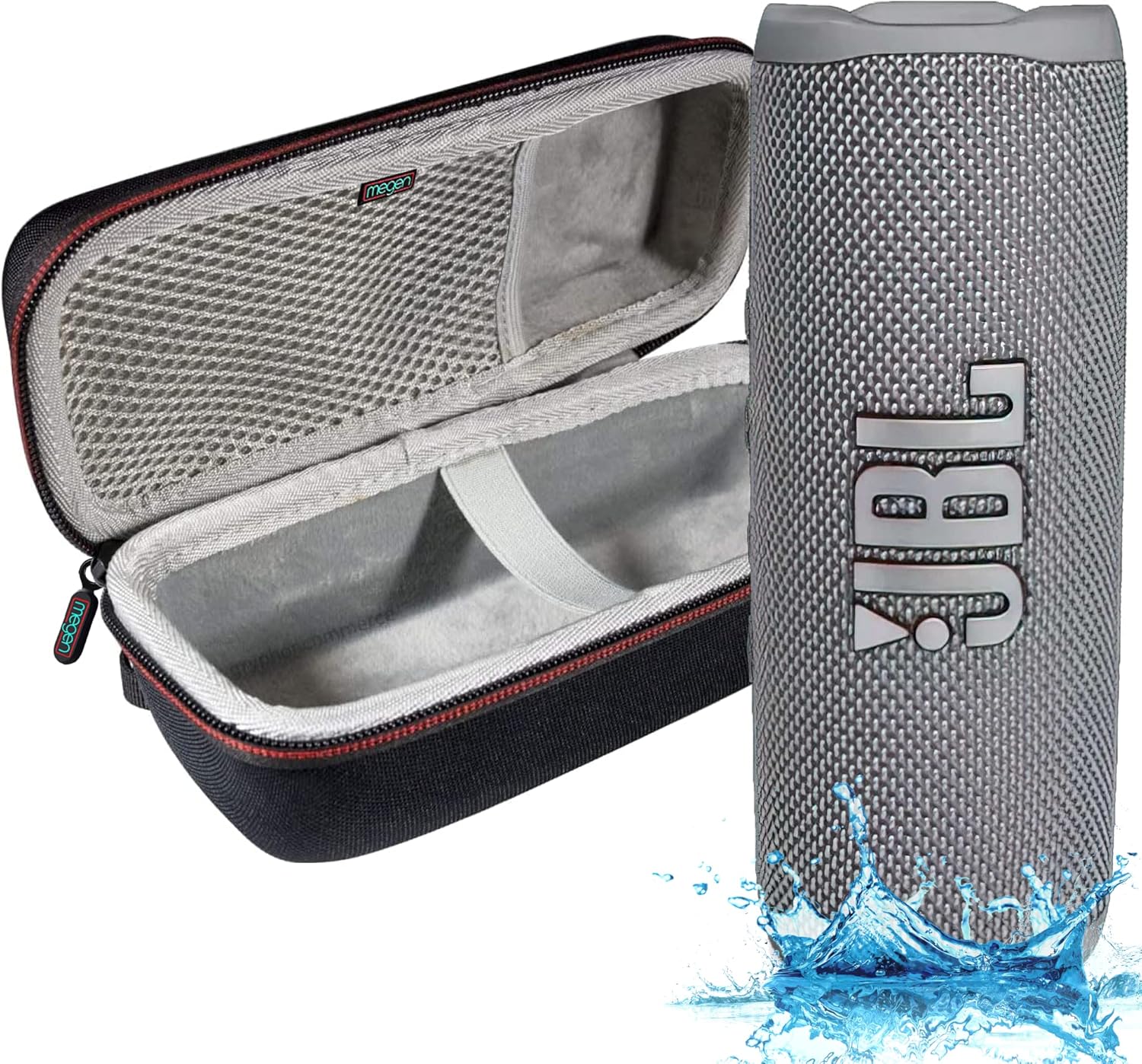 JBL Flip 6: Powerful Sound, Waterproof, 12H Playtime + Case