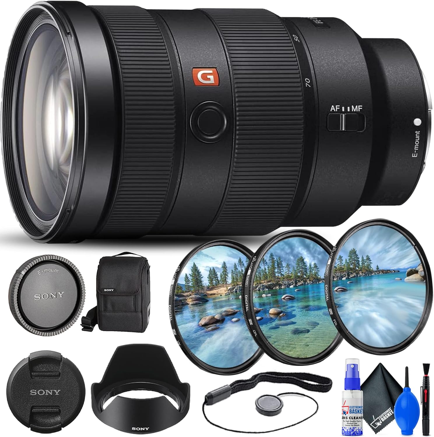 Sony FE 24-70mm f/2.8 GM Lens - Versatile Zoom for All Shooters