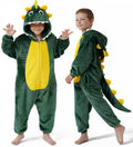 Kids Halloween Onesie Costume One Piece Pajamas - Cozy Dinosaur Style