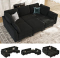 Sectional Sleeper Sofa 6-Seater Modular Couch - Reconfigurable Comfort