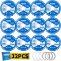 Ultra-Fast Cutting Power - 2024 Glass Discs 12-Pack