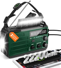 Hand Crank Emergency Radio - 6000mAh Power Bank for Storms
