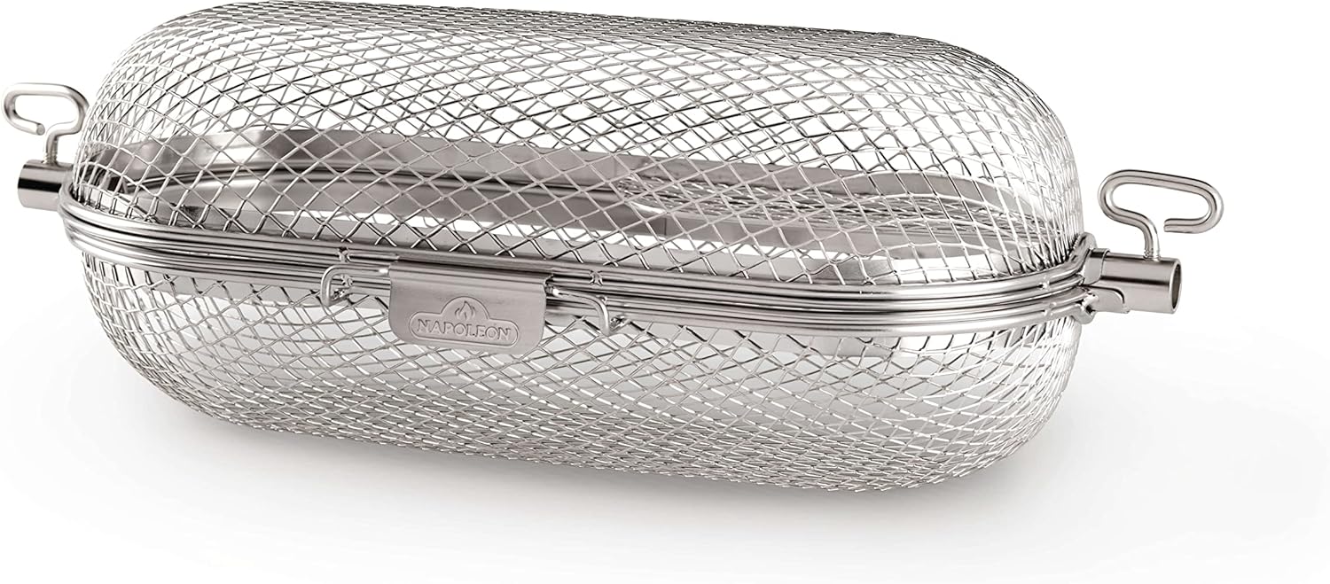 Napoleon Rotisserie Basket Grill Accessory for Creative BBQ Meals