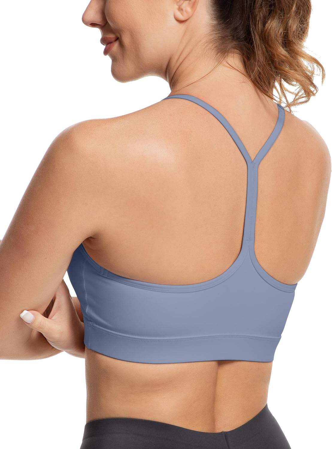 MathCat Padded Racerback Sports Bra - Ultimate Support