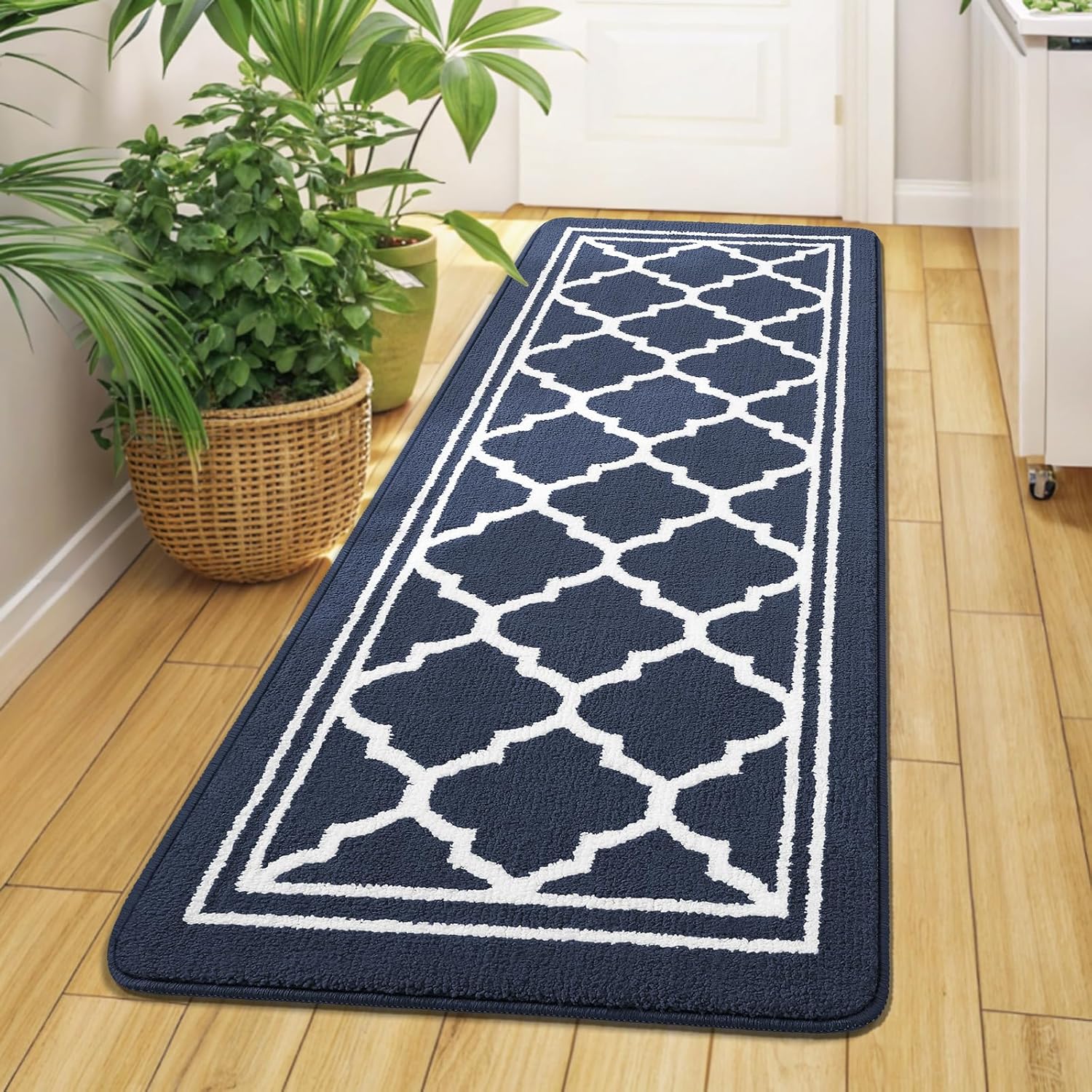 Buganda Runner Indoor Door Mat: Stylish, Dirt-Resistant Doormat