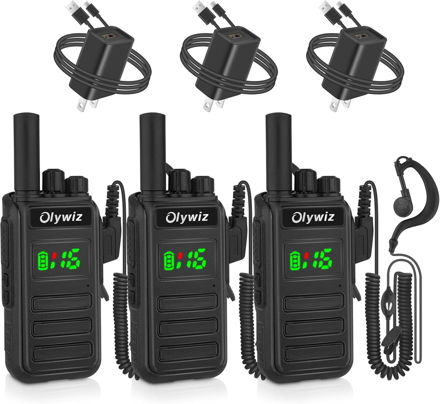 HTD 825 Long Range Two Way Radio - Waterproof Walkie Talkies