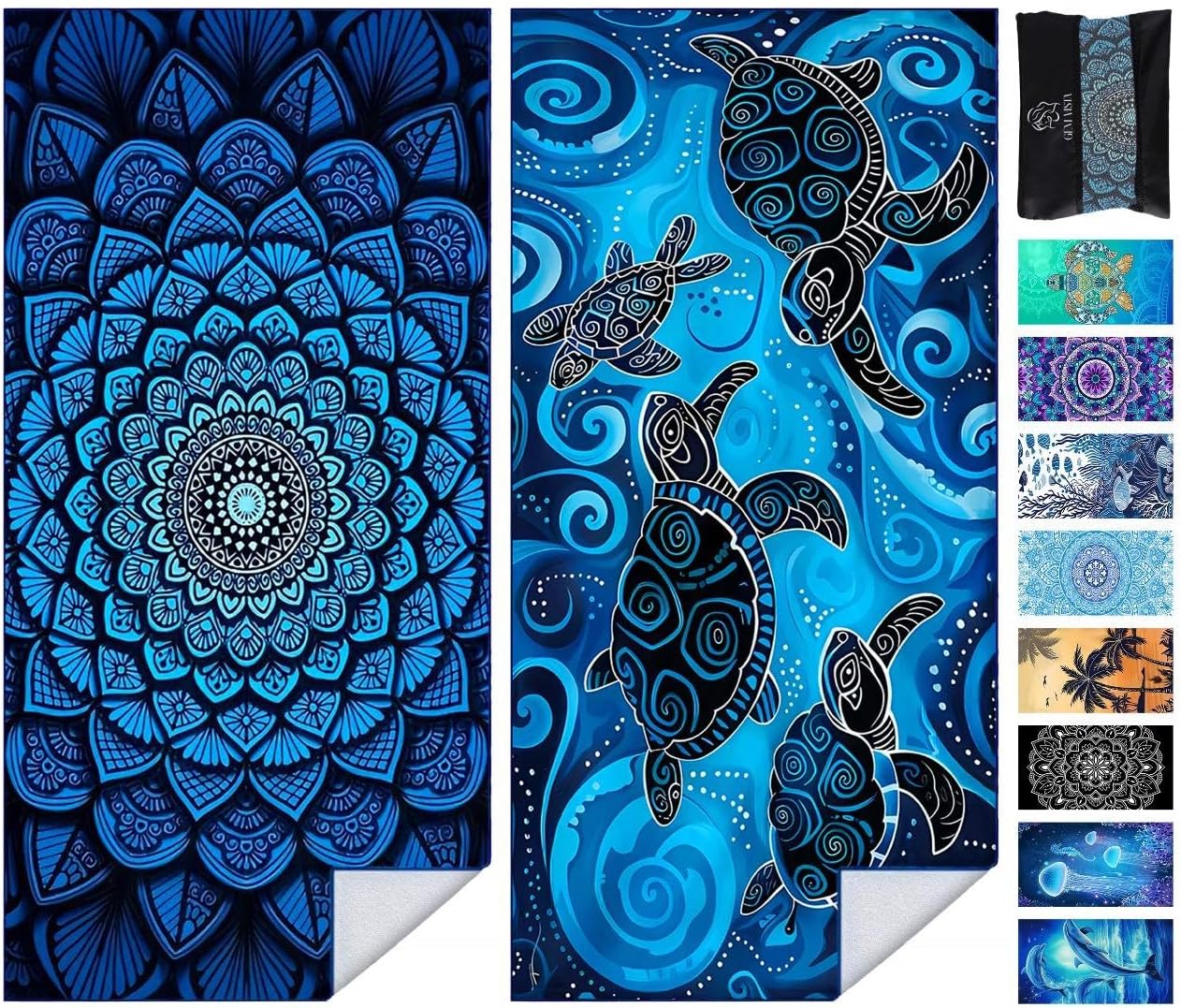 Quick Dry Oversized Beach Towels - Gem Vista