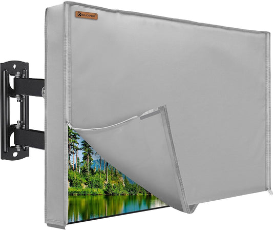 IC ICLOVER Outdoor TV Cover for 60-65ft TVs with Zipper Access