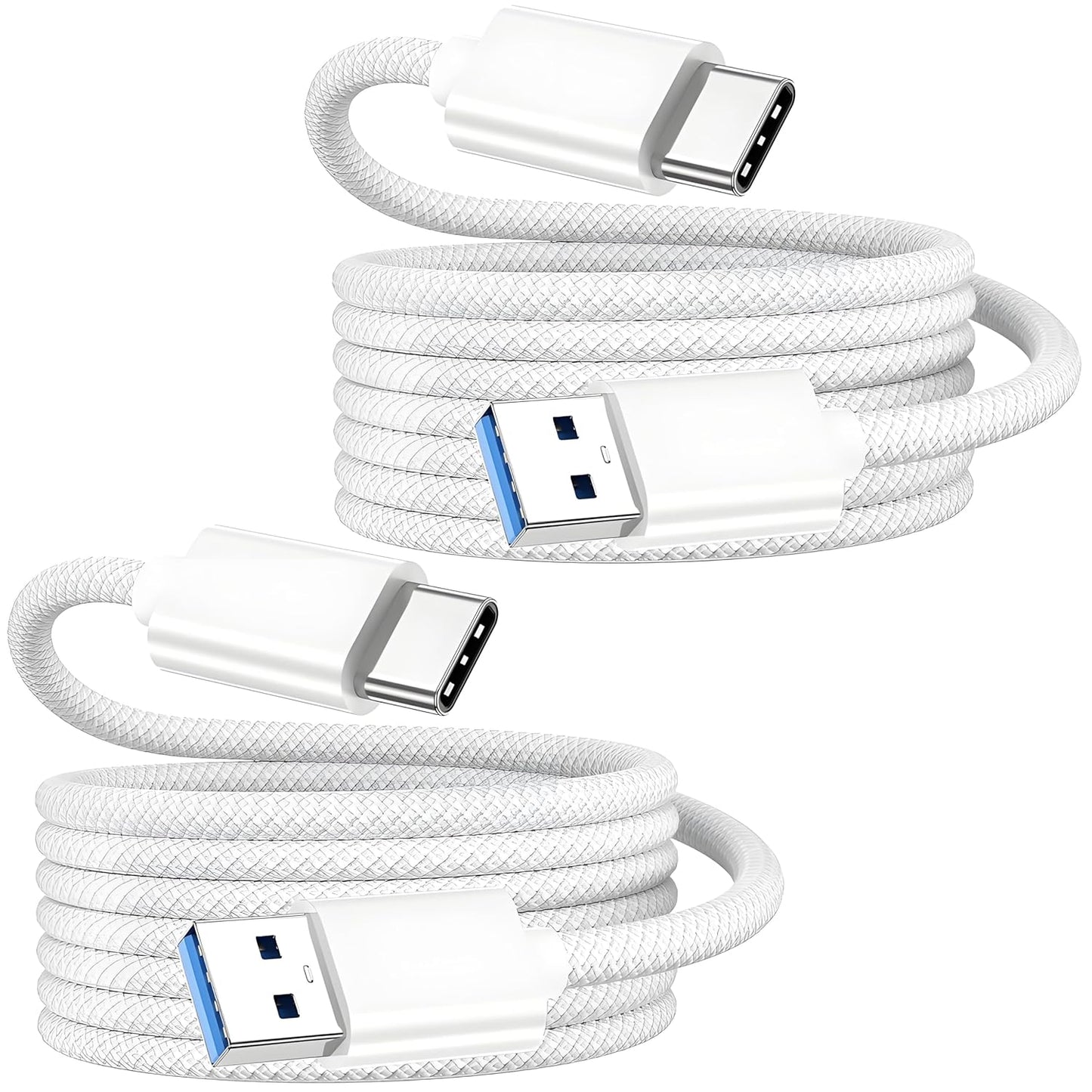 Fast Charge with Belcompany 6FT USB-C Cable Duo