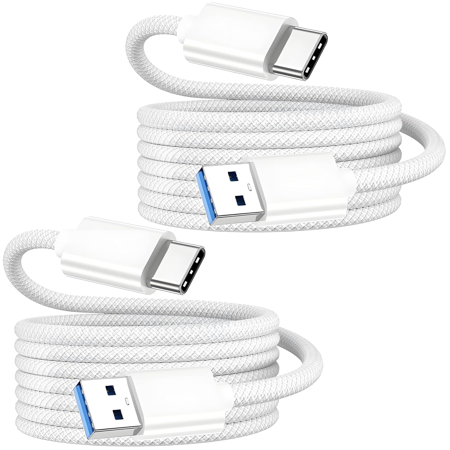 Fast Charge with Belcompany 6FT USB-C Cable Duo