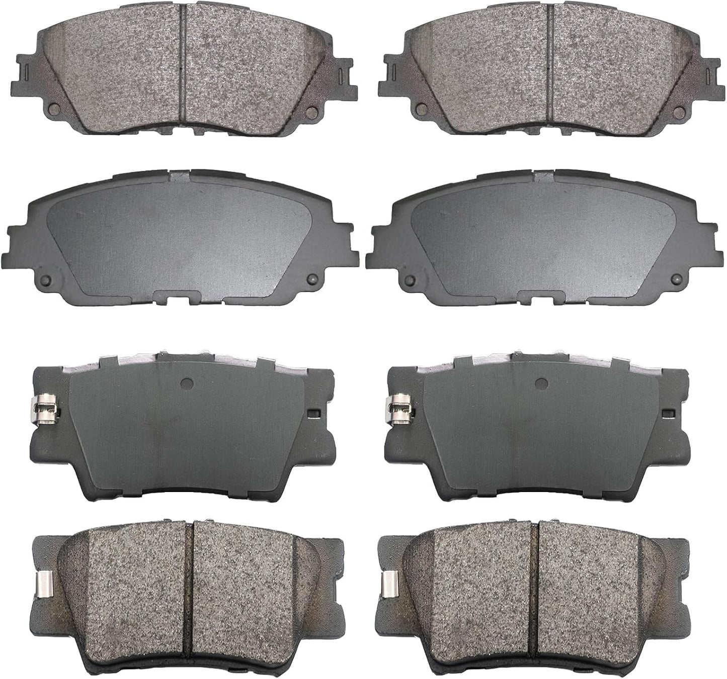 Front Rear Ceramic Brake Pads Sets for Lexus ES350 and More