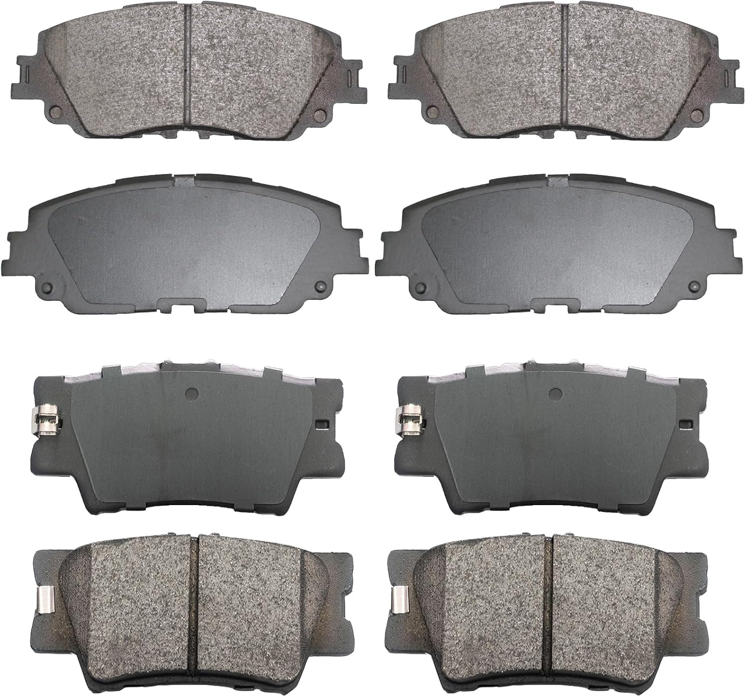 Front Rear Ceramic Brake Pads Sets for Lexus ES350 and More
