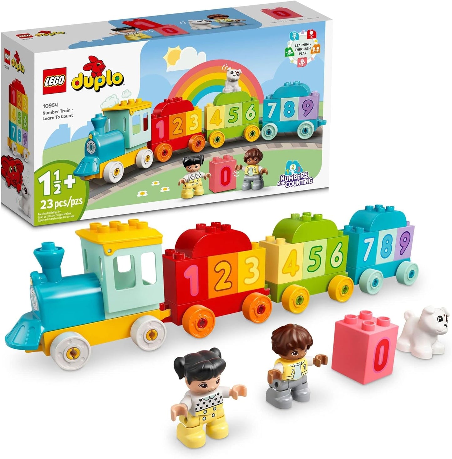 Interactive Number Learning Train for Toddlers