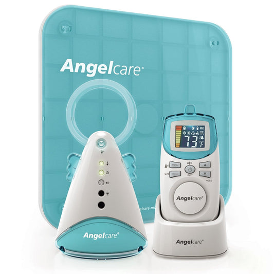 Angelcare Aqua/White Monitor: Peaceful Sleep Assurance