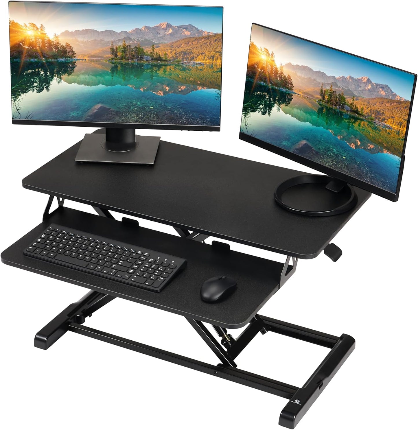 TechOrbits 32 Inch Adjustable Sit to Stand Desk Converter Review