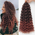 24 Inch Pre Looped Crochet Hair T1B/350 - Heat Safe Curls