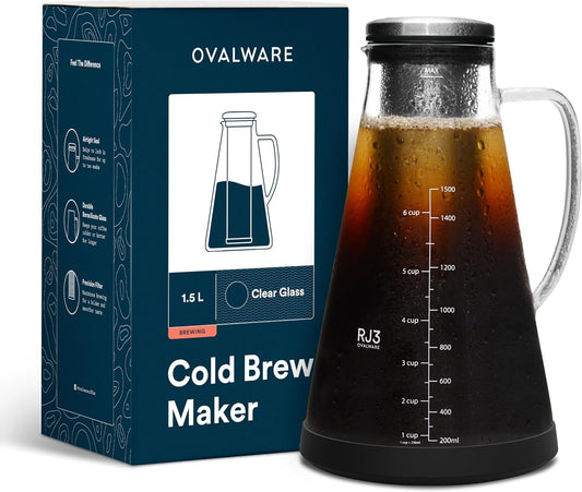 1.5L Airtight Cold Brew Maker with Spout