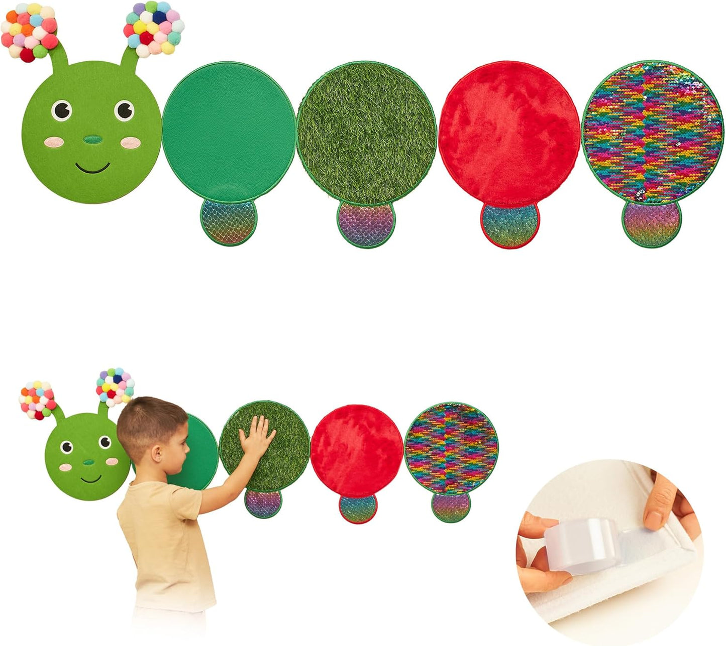 Sensory Wall Panel for Kids | ODOXIA Sequin Busy Board