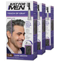 Just For Men Touch of Gray Dark Brown T-45 - Subtle Salt & Pepper Look