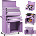 INTERGREAT 8-Drawers Tool Chest with Detachable Top - Rolling Tool