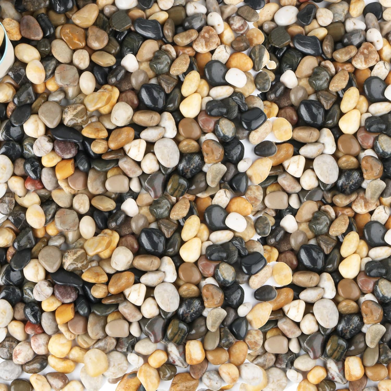 45lb Polished Pebbles for Plants and Aquarium Decor