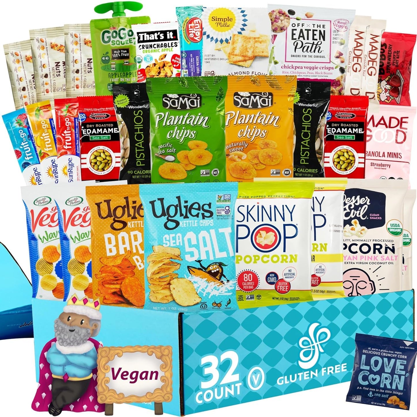 Gluten Free Palace Deluxe Snacks Variety Pack for Everyone