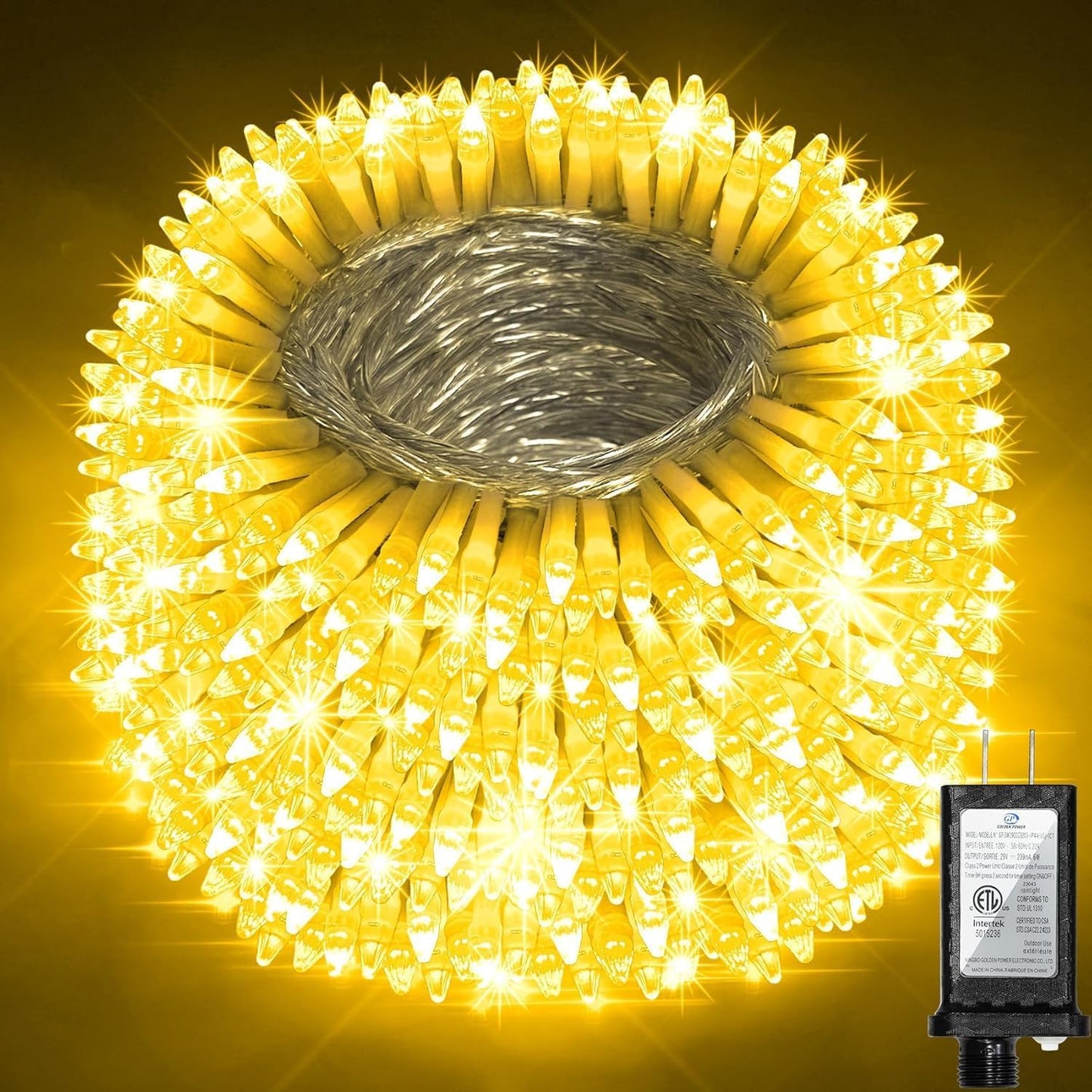 750 LED 240FT Christmas String Lights for Outdoor Decor