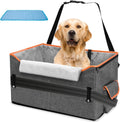 Dog Car Seat for Dogs Under 55 lbs with Summer Cooling Mat