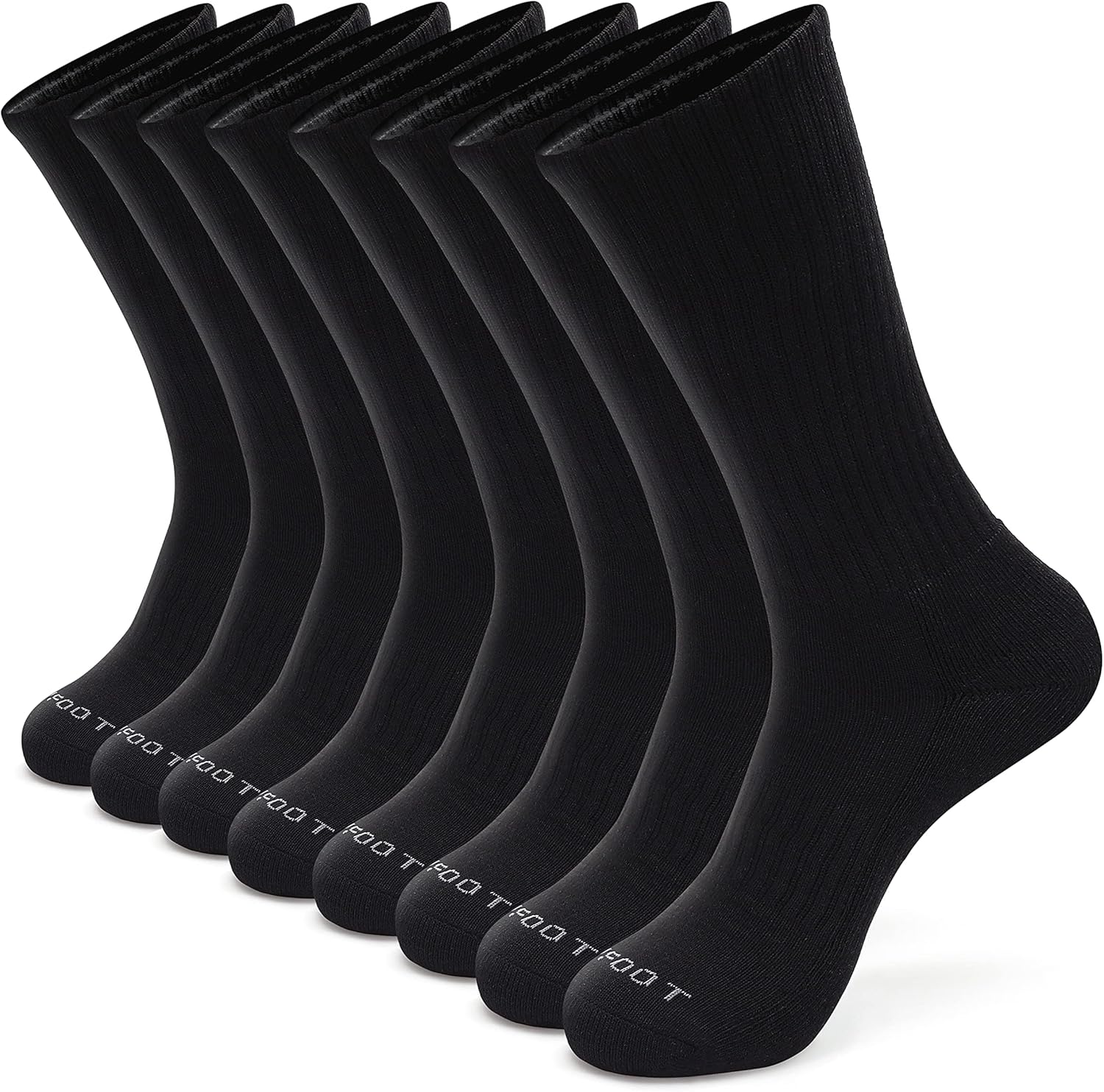 Athletic Cushion Crew Socks for Men and Women - 4-8 Pairs