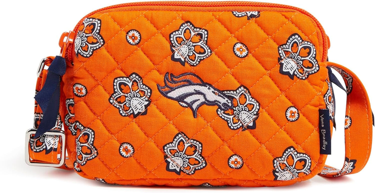 Vera Bradley Women's Cotton NFL Small Stadium Crossbody Bag Review