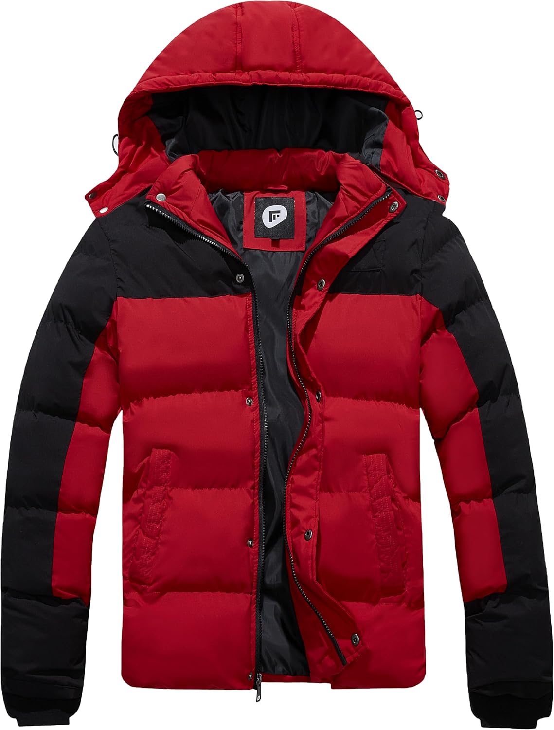 FARVALUE Mens Winter Coats Thicken Puffer Jacket for Cold Days