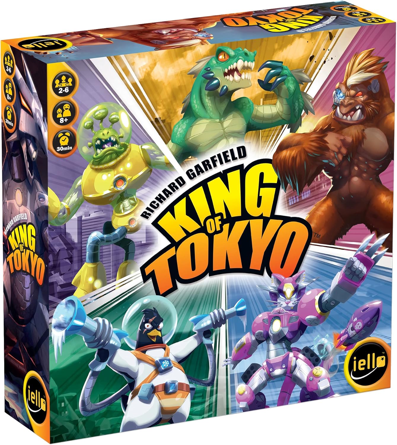 King of Tokyo New Edition Strategy Board Game for 2 to 6 Players
