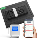 FORFEND Smart Home Safe WiFi Safebox - Remote Alarm & Kidnap Mode