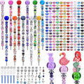238 Piece Fairy Wand Garden Stakes Kit with Crystal Globe Tops - DIY